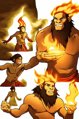 Avatar: The First Firebender, Caveman, Homo Erectus, ancient, discovery of fire