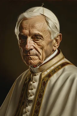 Portrait vom Papst