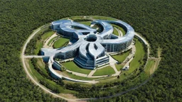 Morphology Form: Lemniscate Operation: Roughened Program: Ranch Scale: Colossal Modifiers Random: Abstract Context: Rural Architect: Moshe Safdie Architectural Style: Vernacular Material/Texture: Memory Metal Visualization Visualization Style: Hand Drawing Representation: El