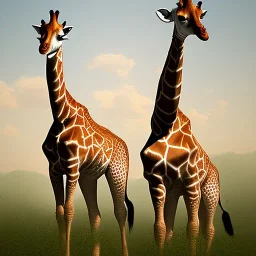 giraffes