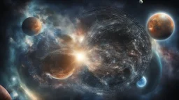 matrix universe, space, planets, god creation