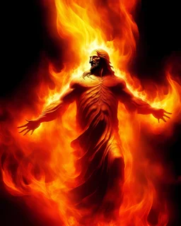 God in fire