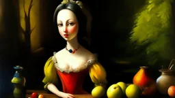 Oil painting.Illustration.