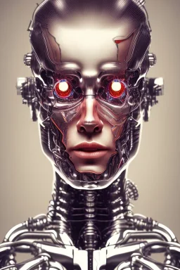 future, cyborg ,head , terminator, brain, men