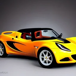 Lotus Elise made of wood