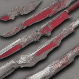 Nomad cavalry inline attacking. Damascus steel. Red. Sharp details. Roar.