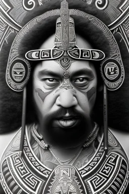 digital painting of 1970s new zealand maori gang member, full screen closeup portrait, new zealand nomads, mongrel mob, king cobras, tribesmen motorcycle club, black power, killer beez, fine pencil and colour markers, intricate, detailed eyes