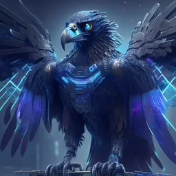 A powerful cyberfalcon