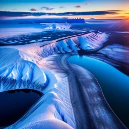 Vatnajökull National Park, Iceland,aerial view,cloudy,extremely detailed digital painting, high resolution,8k, realistic, beautiful, volumetric lighting, mystical colors ,perfectly centered image, perfect composition, rim light, beautiful lighting,masterpiece, stunning scene, raytracing, anatomically correct, in the style Van Gogh and robert e howard and Ken Kelley and Ohrai Noriyoshi and Simon Bisley and tomzj1.