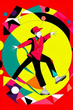 SHAPES SUBLIMINAL CARTOON DANCING STYLE OF HIROKU OGAI