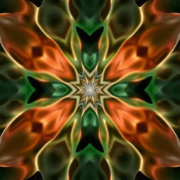 Mesmerizing abstract 3d visual, recursive Symmetrical structure of flowing translucent shapes, centered, soft aesthetic, negetive space.galaxsy background