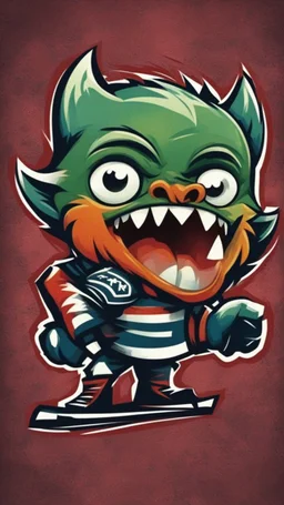 "little monster" hockey team logo