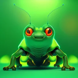 cute bug, 8k resolution, ultra hyperdetailed, Unreal Engine 5, very small details, realistic, normal colours, realistic lighting, complex 3d render, cinema 4d