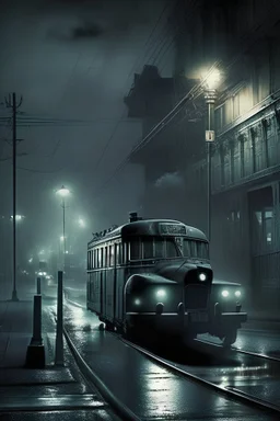 streetcar dark night men women alone horror car bmw