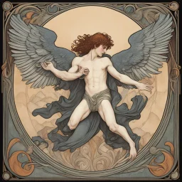 [Art Nouveau: new wave of british heavy metal] Jacob wrestling with angel