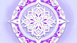 "Create a logo for 'Prana Breathwork' using an icy blue, soft purple, white, and silver color palette. Incorporate a clean circle, abstract snowflake elements, and geometric respiratory flow as graphic elements. Strive for a visually striking and minimalist design that captures the brand's essence of balance, serenity, and transformation. Ensure the logo is distinct, memorable, and reflective of the brand's holistic, educational, and therapeutic personality."