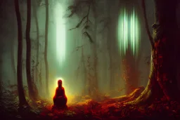 Matrix, Cyberpunk, Samarost art, ori, Inca,Lumen Reflections, Photojournalism, , rich details, ultra-HD, Intricate, dark forest, high definiton, sMartin Wittfooth, Luigi Spano,