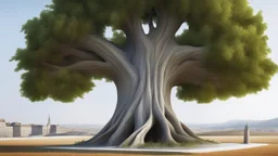 памятник виде живого дерева