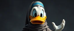 donald duck as a muslim cross dresser