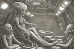 millions of years ago ancient alien mystic in spaceship