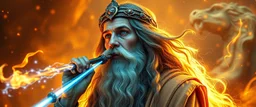 quantum vuvuzela greek god gandalf as woman