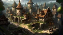 gaming,rpg, mmorg, castle, dungeon, village,