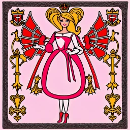 Heraldic Barbie