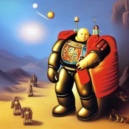 Botero, space marine