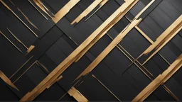 Hyper Realistic Rustic-Golden-Diagonal-Intersecting-Lines on rustic-jet-black wall