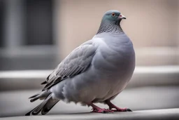 sitting Pigeon by ignasi monreal