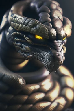 Snake from metal gear solid game, look8k Resolution, unearthly, dream-like, cinematic, smooth render, unreal engine 5, octane render, cinema 4d, HDR, dust effect, vivid colors