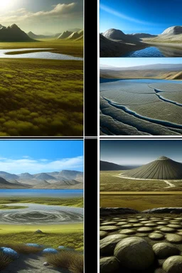 earths cambrian periode lanscapes