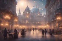 Knowledge Day, a festive atmospheric place