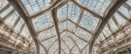 The ceiling of the Modern Natural Light Museum