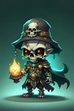 chibi undead warlock UNDEAD