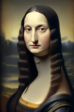 Retrato de la Monalisa, hiper realista,8k