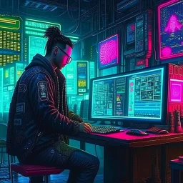 Cyberpunk hackers are not just