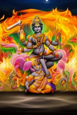 Hinduism, modern realistic cartoon drawing, grayscale, adult coloring pages, Hindu god Brahma, male god, wisdom, transformation, lined drawing, coloring page, 300 dpi, high quality print, painted portrait, full body, white hair , masculine, mature, handsome, upper body, muscular, hairy torso, fantasy, intricate, elegant, highly detailed, digital painting, artstation, concept art, smooth, sharp focus, illustration, 8K, HDR, masterpiece, pastel quad Color, 3D vector art, cute and quirky, fantasy