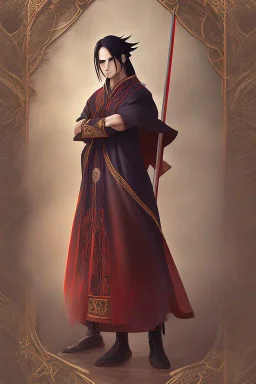 High resolution, Itachi wearing akatsuki gown