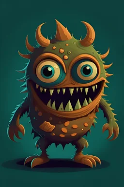 Faça um monstro assustador