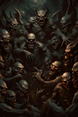 nightmares paint style Title: "a surrounded by angry bats faces , insanely detailed octane render trending on artstation, 8k artistic photography, photorealistic concept art, soft natural volumetric cinematic perfect light, chiaroscuro, award-winning photograph, masterpiece, oil on canvas, Raphael, Caravaggio, Greg Rutkowski, people, beksinski, Giger