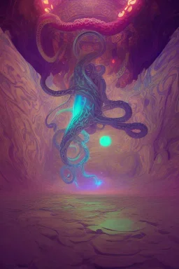 3d render non-euclidean mass of eyes and tentacles, matte painting rpg skill concept art, art nouveau, swirly vibrant color lines, fantastically gaudy, aesthetic octane render, 8k hd resolution, by ilya kuvshinov and cushart krentz and gilleard james a glowing aura global illumination ray tracing hdr art by artgerm and greg rutkowski and magali villeneuve