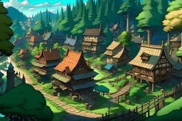ANIME FOREST Town