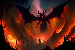 hell, abyss, void, demons, mosnters, war