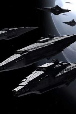 star wars space ships flying