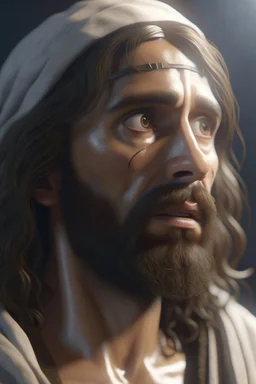 Jesus, realistic, each unique, full view, 8k, uhd