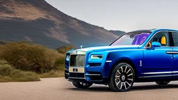 Luxury Rolls Royce Cullinan Ultimate Tuning , Photorealistic, 4K, Ultra Detailed, Front Quarter View