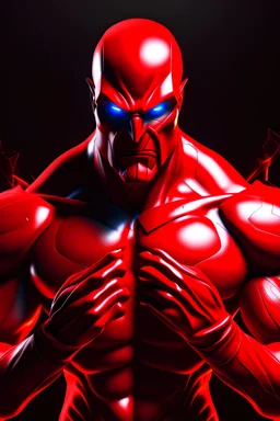red super villain that can manipulate moods and create hallucinations