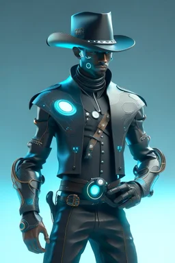 Futuristic cowboy