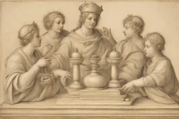 menorah by Andrea del sarto